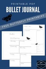 Free printable bullet journal pages – beautiful, simple FREE printable bullet journals